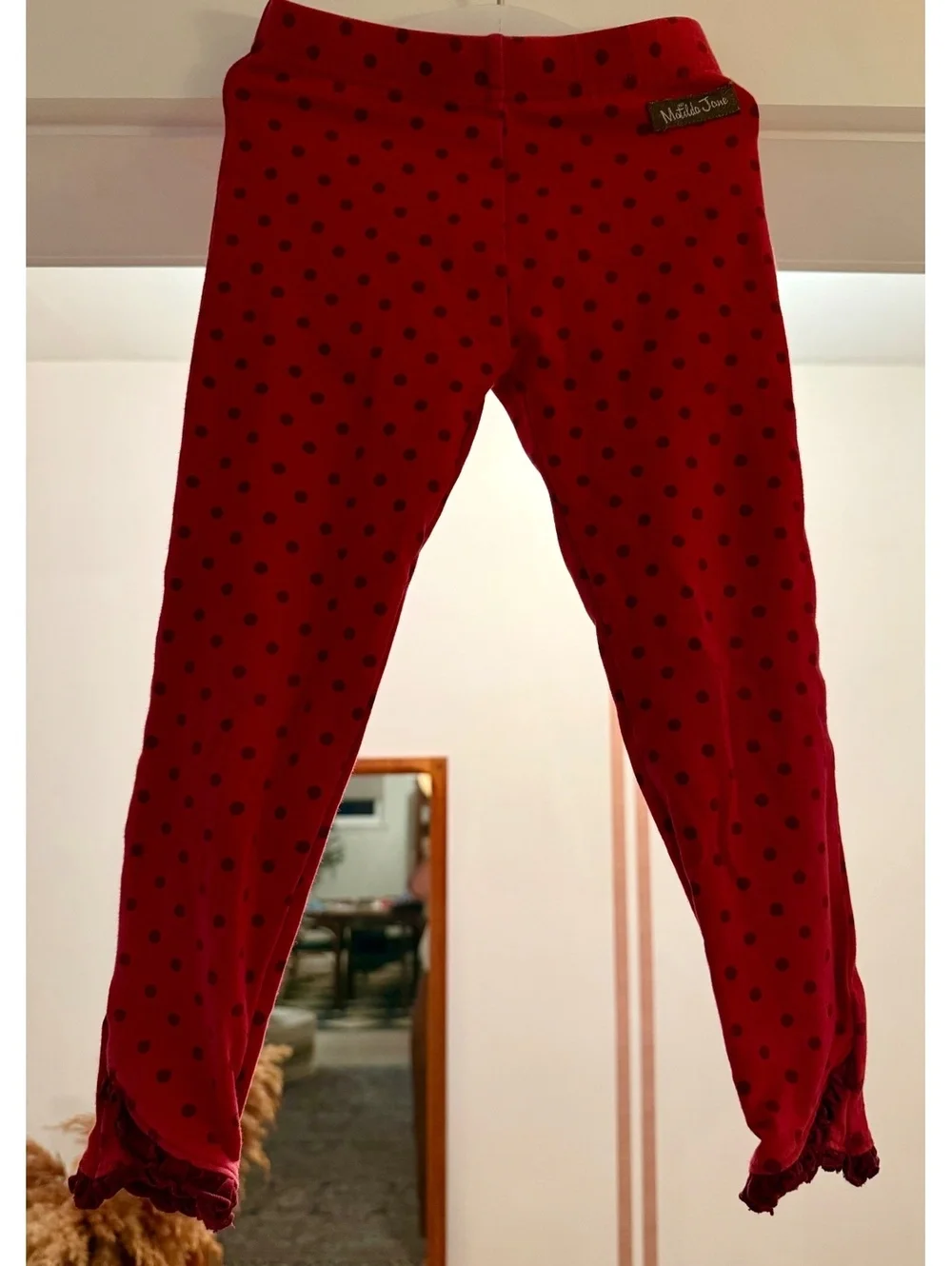 Matilda Jane Dodie Legging, Size 4 GUC